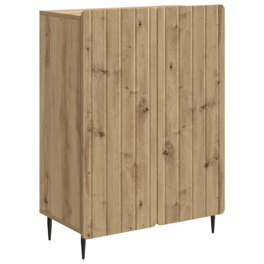 Buffet Chêne artisanal 66 x 34,5 x 92 cm Bois d'ingénierie - 2