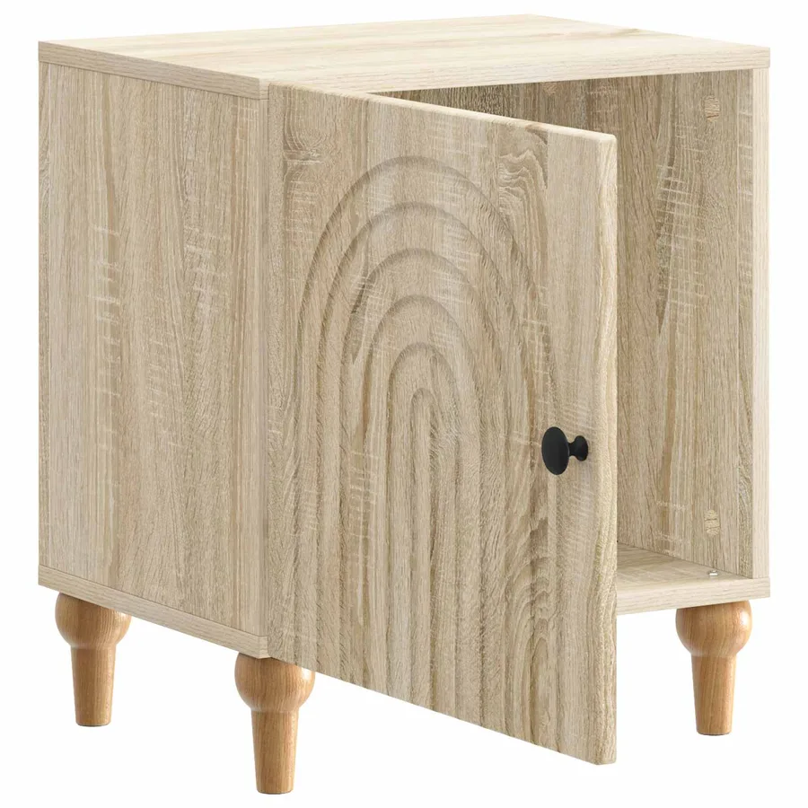 Cabinet de chevet 2 pcs Chêne Sonoma 43 x 34,5 x 50 cm - 6