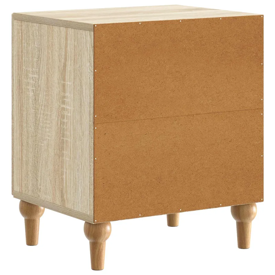 Cabinet de chevet 2 pcs Chêne Sonoma 43 x 34,5 x 50 cm - 9
