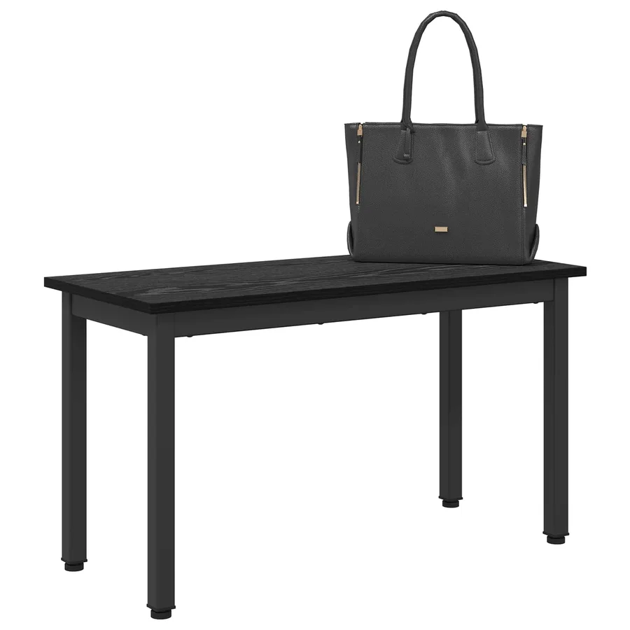 banc Chêne noir 80 x 35 x 45 cm Bois d'ingénierie - 3