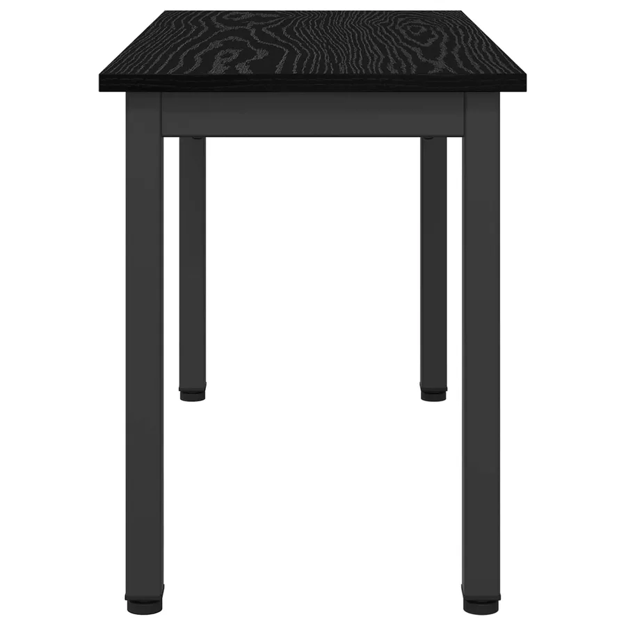 banc Chêne noir 80 x 35 x 45 cm Bois d'ingénierie - 6