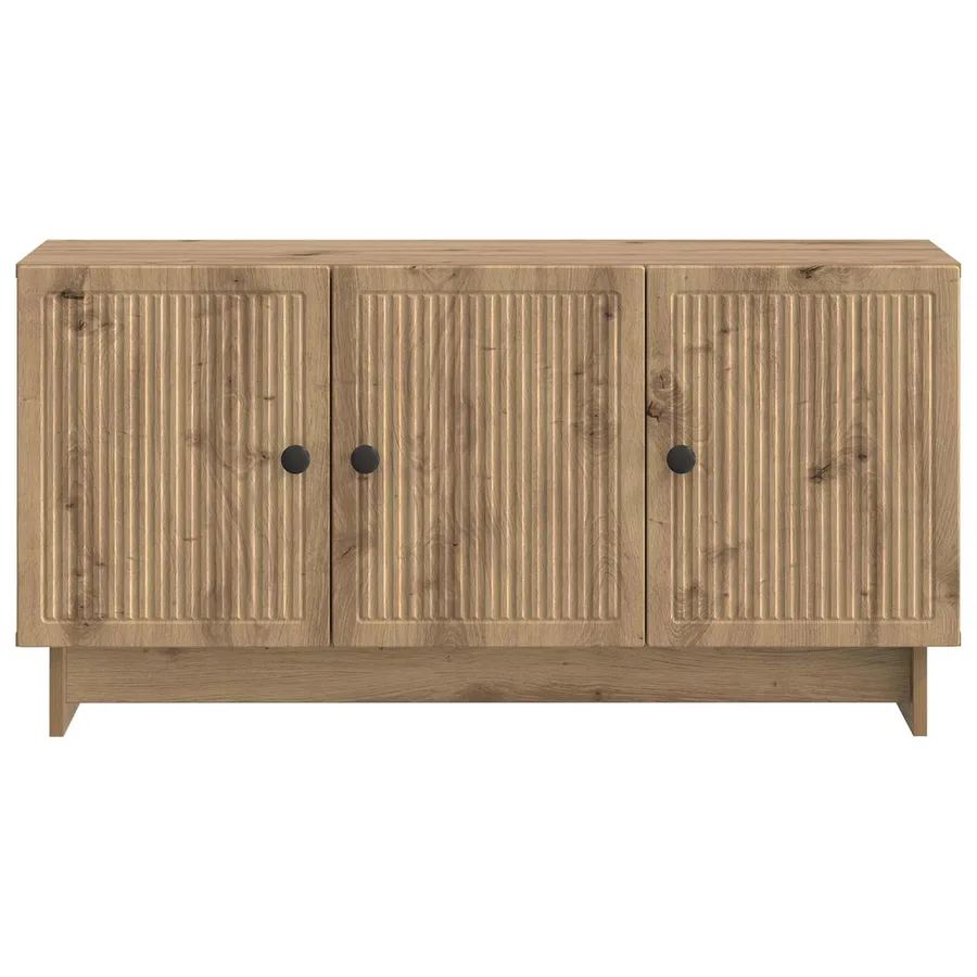 Meuble TV 99 x 34,5 x 50 cm Chêne artisanal Bois d'ingénierie - 6