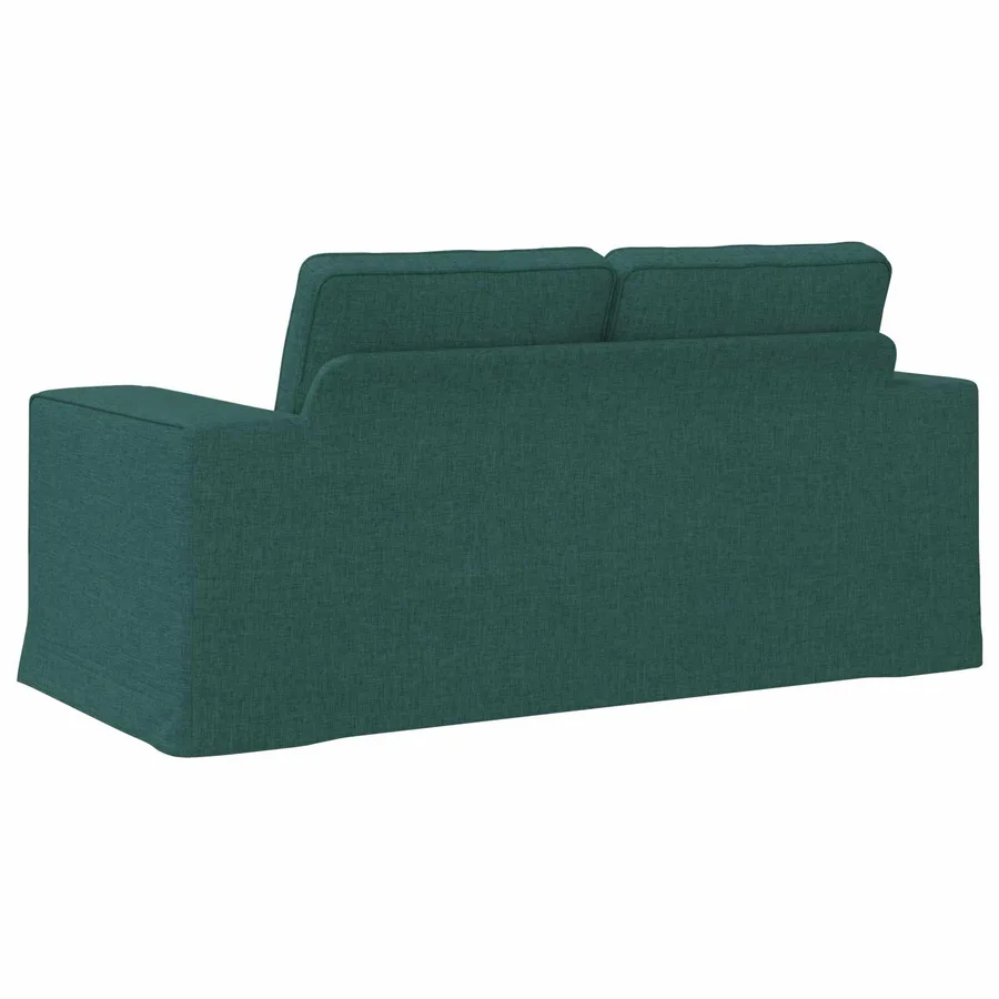 Canapé Vert foncé 162 x 80 x 82 cm tissu - 6
