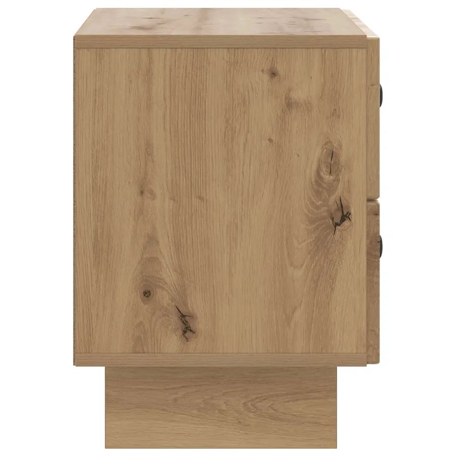 Cabinet de chevet Chêne artisanal 62 x 34,5 x 47,5 cm - 6