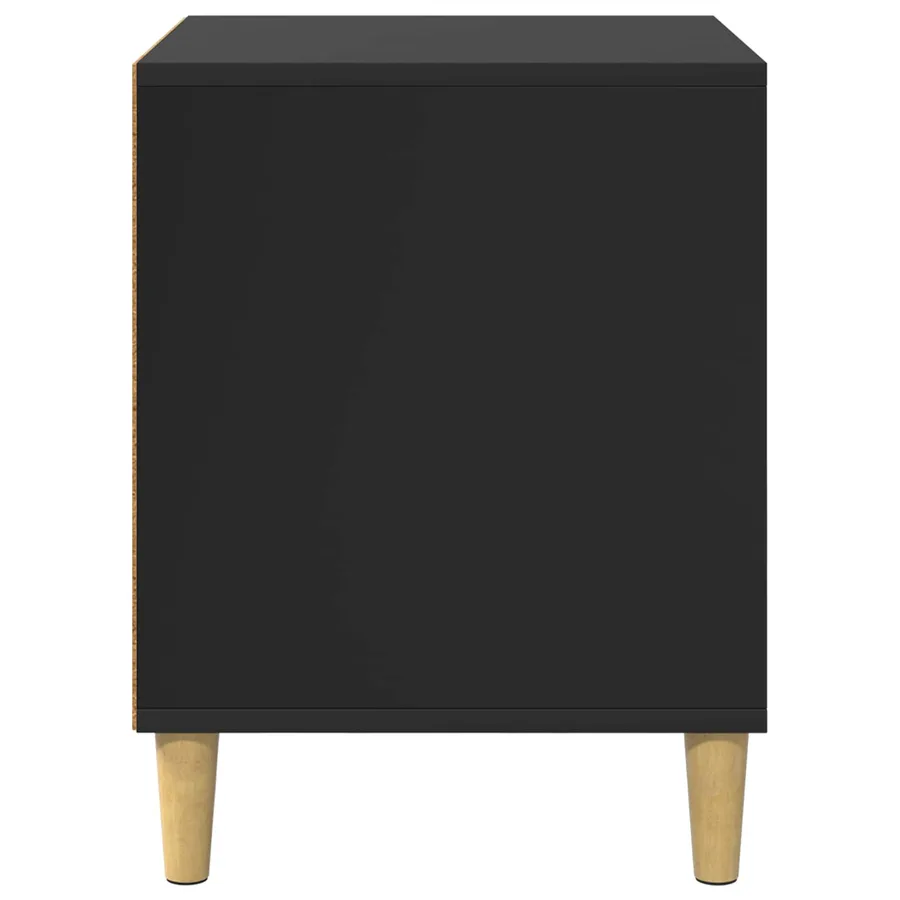 Maison pour chat Noir 42,5 x 40 x 53 cm Bois d'ingénierie - 6