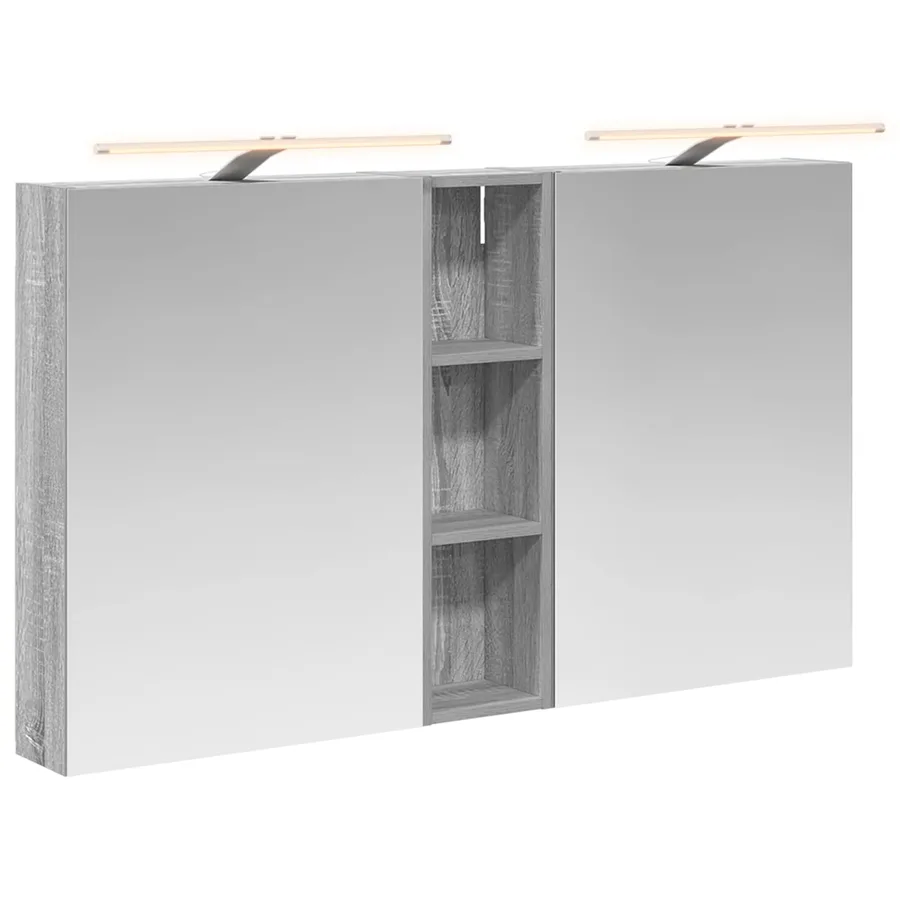 Ensemble de Meubles de Salle de Bain 3 pcs 120 x 14,5 x 70 cm - 2