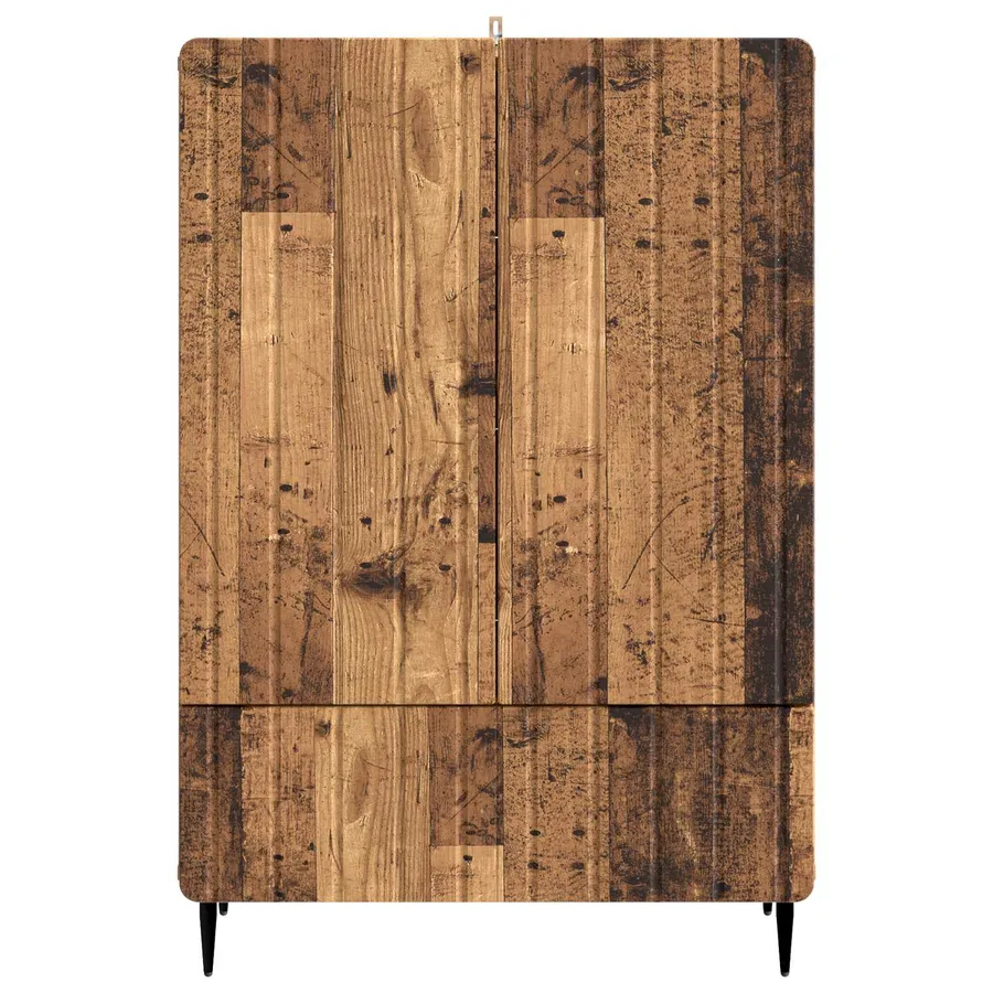 Buffet Bois ancien 66 x 34,5 x 97 cm Bois d'ingénierie - 5