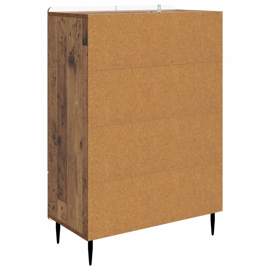 Buffet Bois ancien 66 x 34,5 x 97 cm Bois d'ingénierie - 7
