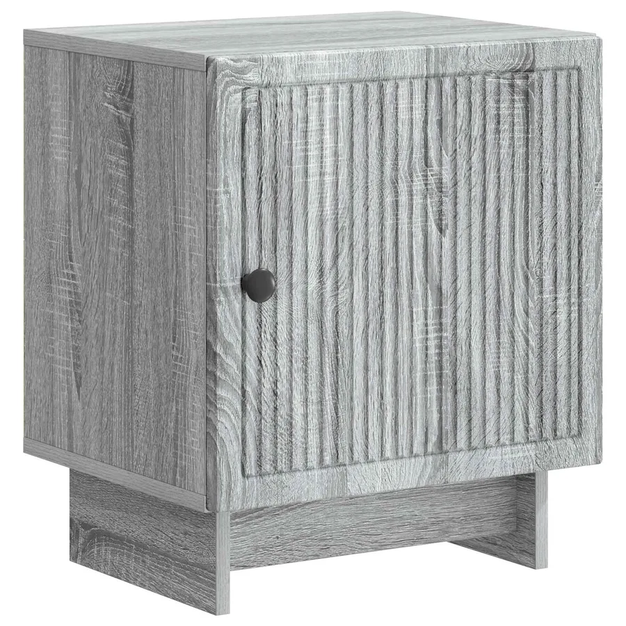 Cabinet de chevet Sonoma gris 43 x 34,5 x 50 cm - 2