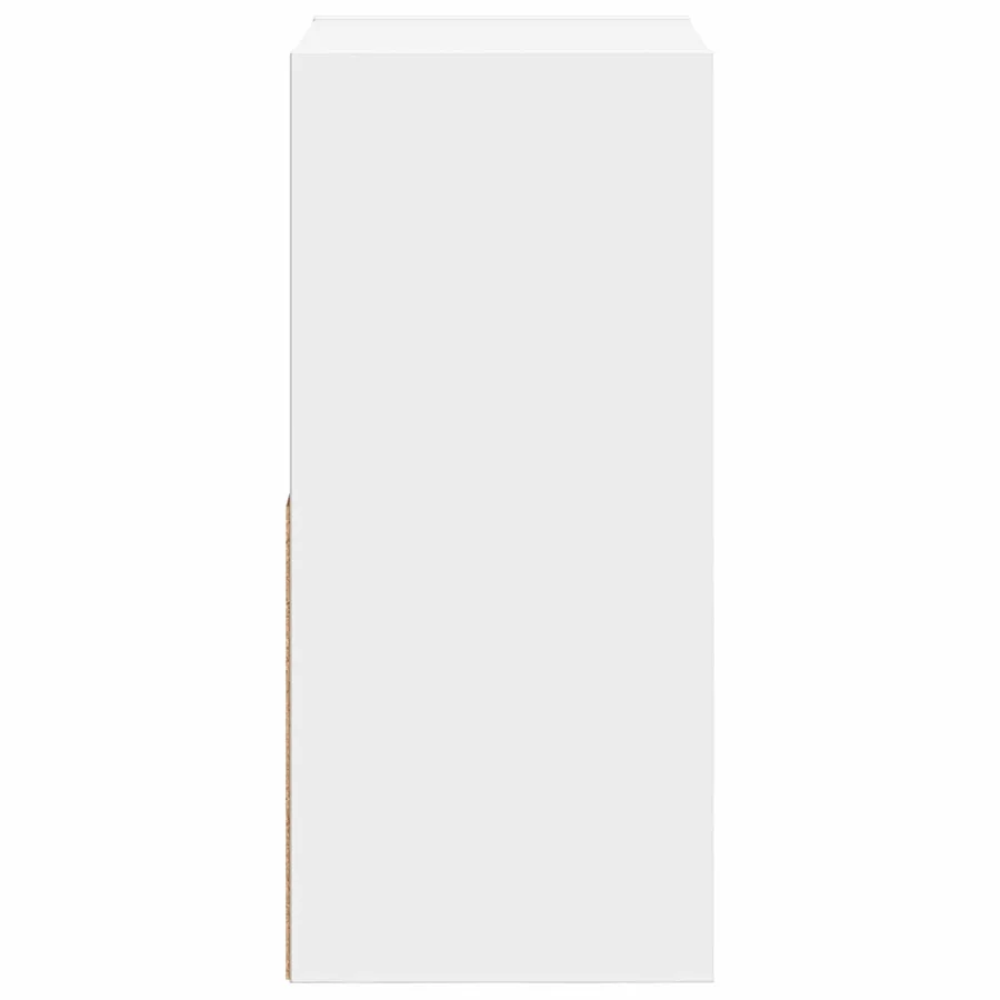 Table de chevet avec tiroir 2 pcs Blanc 30,5 x 27 x 59,5 cm - 7
