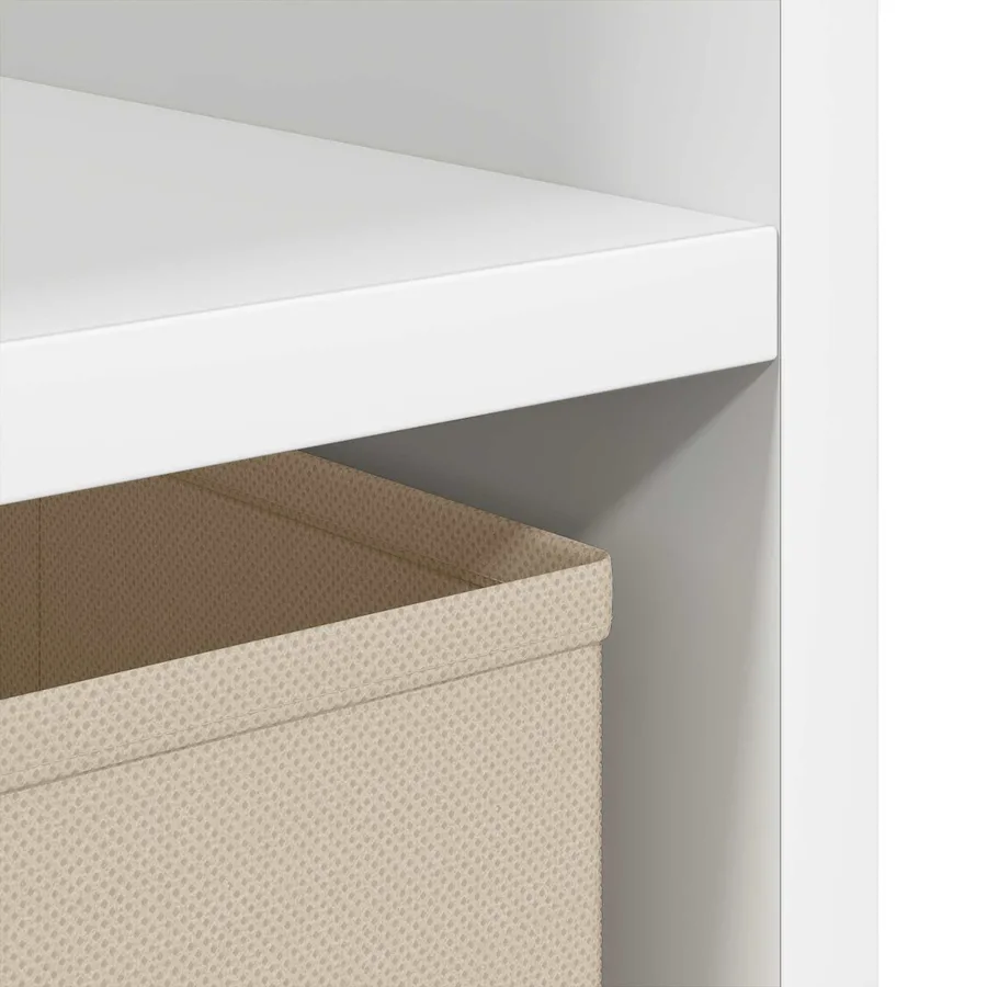Table de chevet avec tiroir 2 pcs Blanc 30,5 x 27 x 59,5 cm - 8