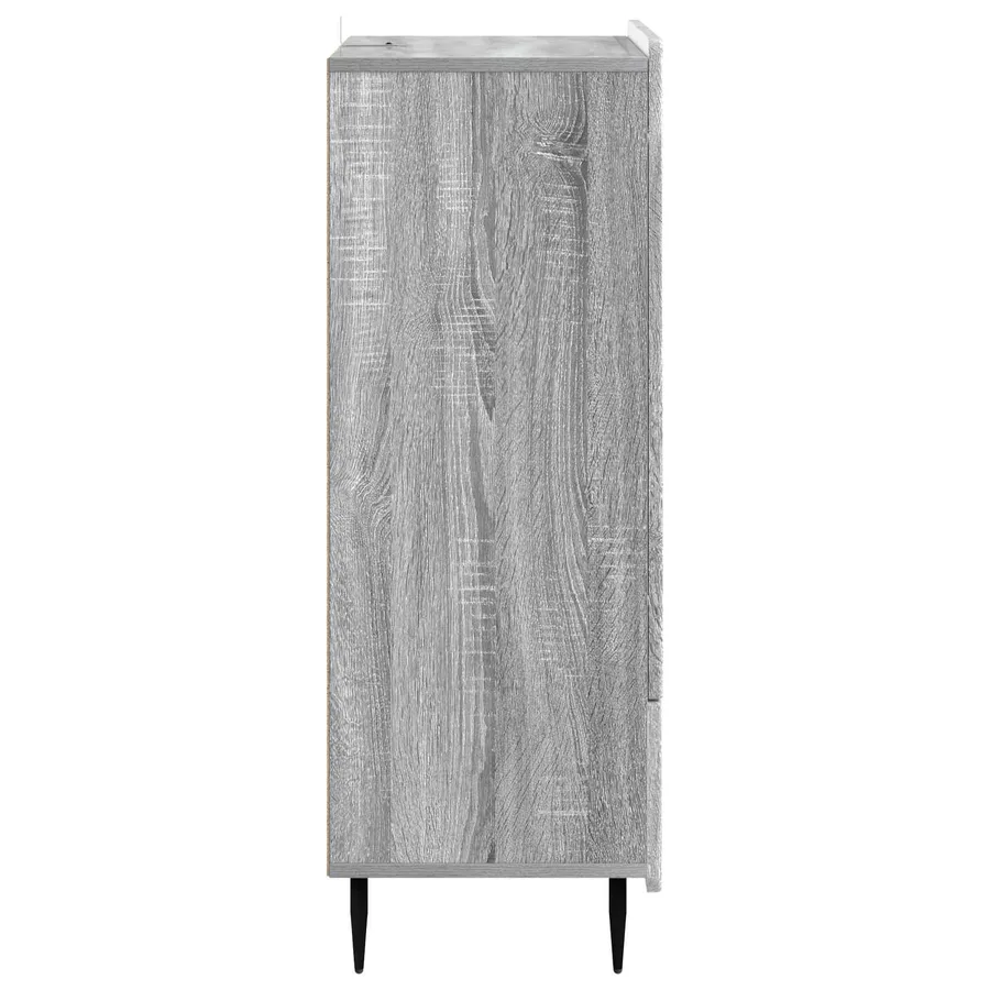Buffet Sonoma gris 66 x 34,5 x 97 cm Bois d'ingénierie - 6