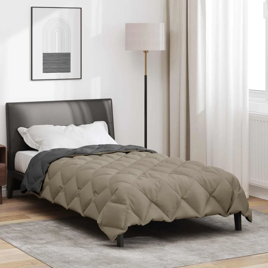 Duvet d'hiver 155 x 200 cm 450 gsm Microfibre (100% polyester) - 4