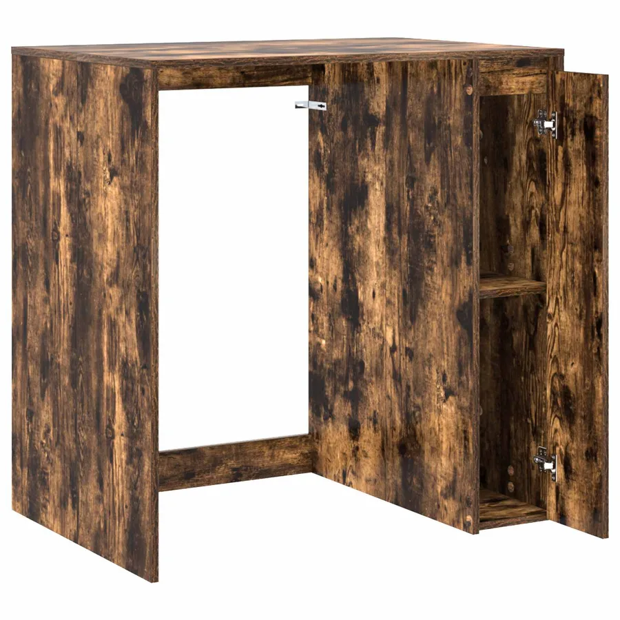 Armoire pour machine à laver Chêne fumé 87 x 60 x 89 cm - 5