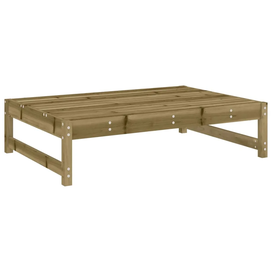 Salon de jardin 5 pcs bois de pin imprégné - 4