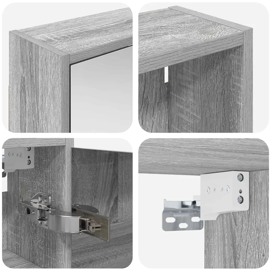 Ensemble de Meubles de Salle de Bain 3 pcs 116 x 16 x 62,5 cm - 10