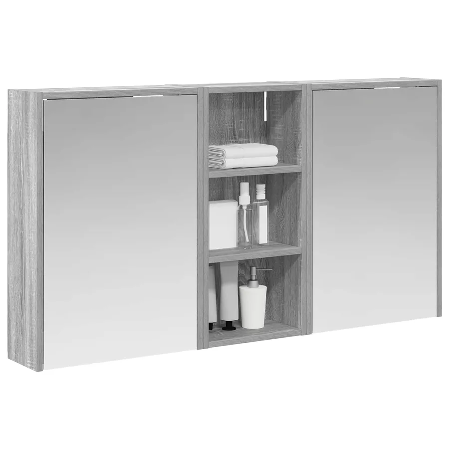 Ensemble de Meubles de Salle de Bain 3 pcs 116 x 16 x 62,5 cm - 3