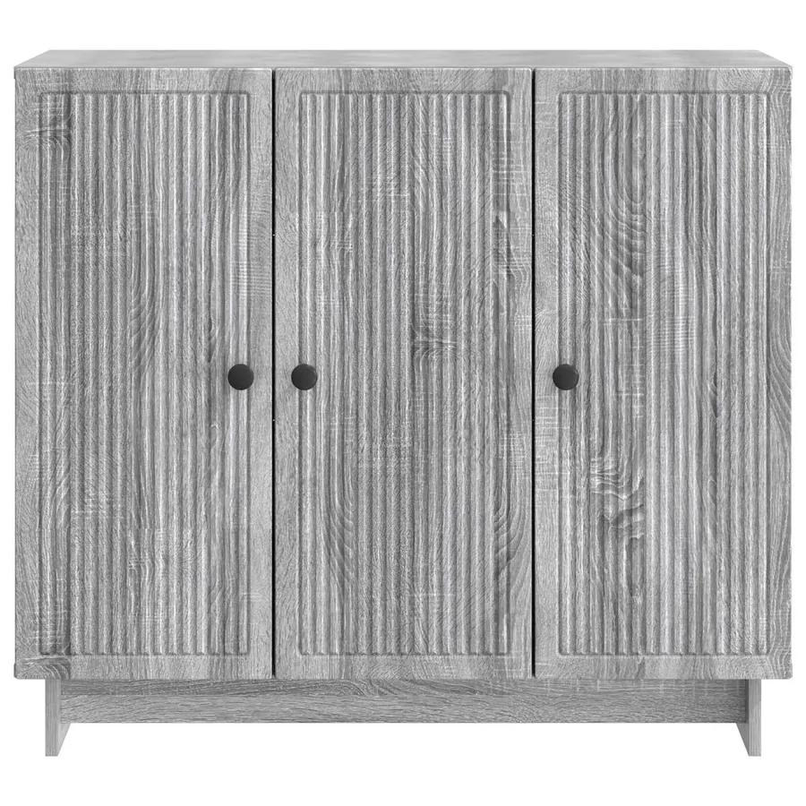 Buffet Sonoma gris 89 x 34,5 x 80 cm Bois d'ingénierie - 6