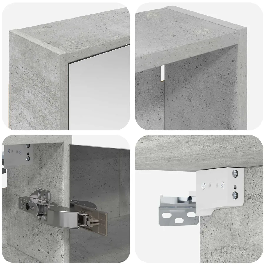 Ensemble de Meubles de Salle de Bain 3 pcs 106 x 16 x 62,5 cm - 10