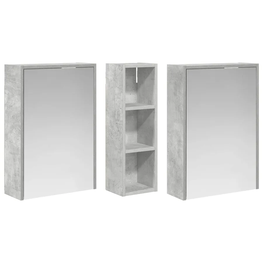 Ensemble de Meubles de Salle de Bain 3 pcs 106 x 16 x 62,5 cm - 5