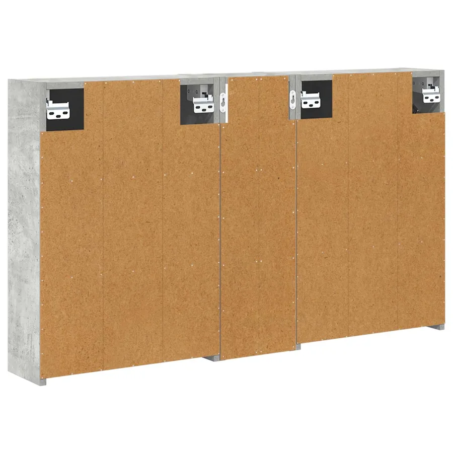 Ensemble de Meubles de Salle de Bain 3 pcs 106 x 16 x 62,5 cm - 9