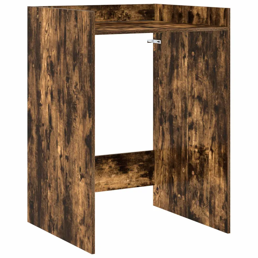 Armoire pour machine à laver Chêne fumé 67,5 x 62 x 97 cm - 2