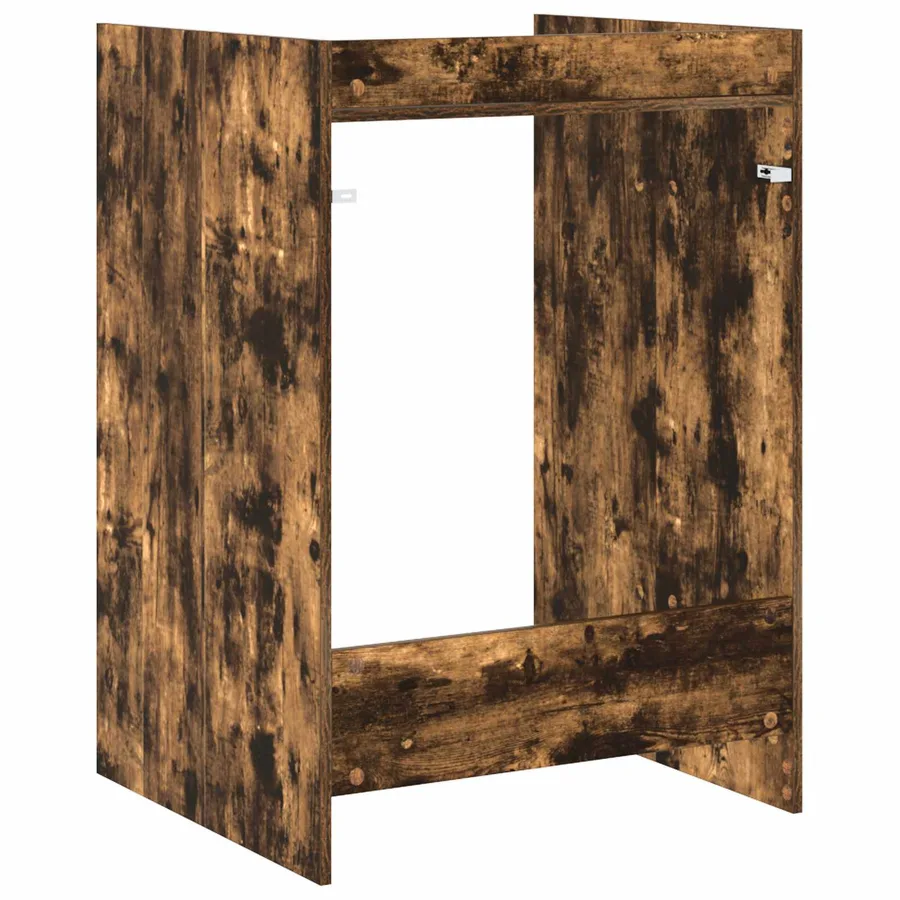 Armoire pour machine à laver Chêne fumé 67,5 x 62 x 97 cm - 7