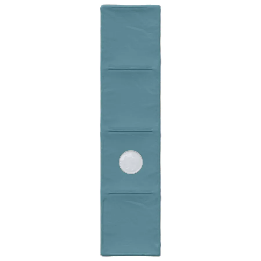 Tunnel de lit 2 pcs Bleu clair 211 x 52,5 x 2 cm Polyester - 5