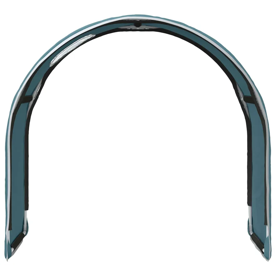 Tunnel de lit 2 pcs Bleu clair 211 x 52,5 x 2 cm Polyester - 6
