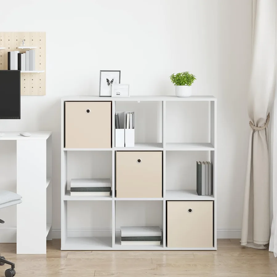Buffet avec tiroir Blanc 102 x 31 x 99,5 cm - 4