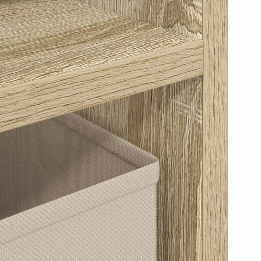 Basboard avec tiroir Chêne Sonoma 72 x 22,5 x 38 cm - 8