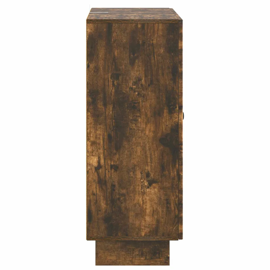 Buffet Chêne fumé 66 x 34,5 x 90 cm Bois d'ingénierie - 7