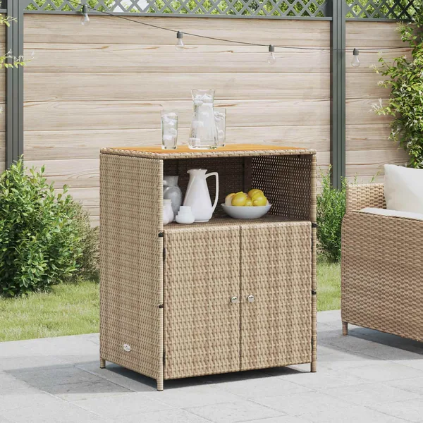 Armoire Beige 70 x 50 x 87 cm Polyester et Roly Ratten