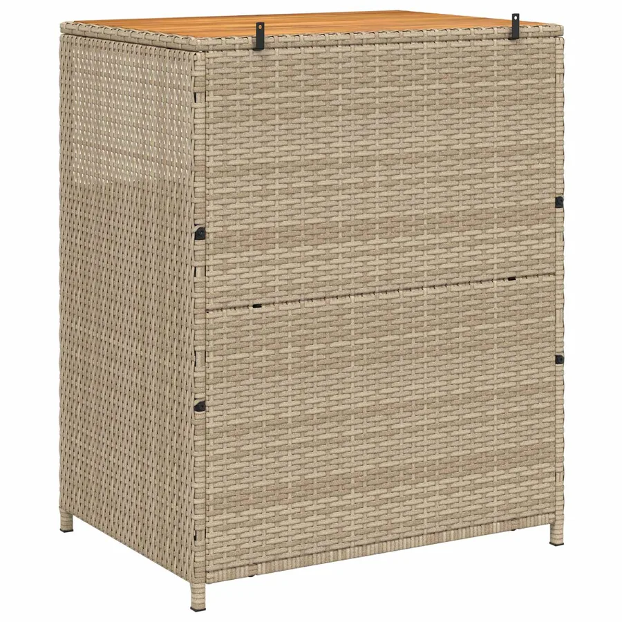 Armoire Beige 70 x 50 x 87 cm Polyester et Roly Ratten - 7