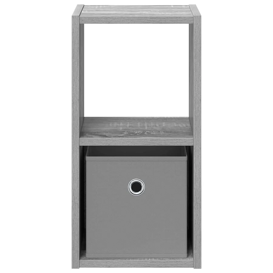 Table de chevet 2 pcs Gris Sonoma 25,5 x 22 x 49,5 cm - 6