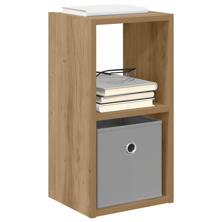 Table de chevet 2 pc Chêne artisanal 25,5 x 22 x 49,5 cm - 3