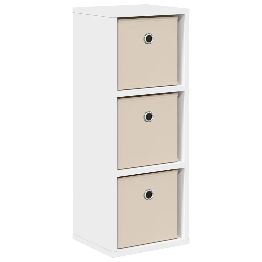 Buffet avec tiroir Blanc 25,5 x 22 x 69,5 cm - 2