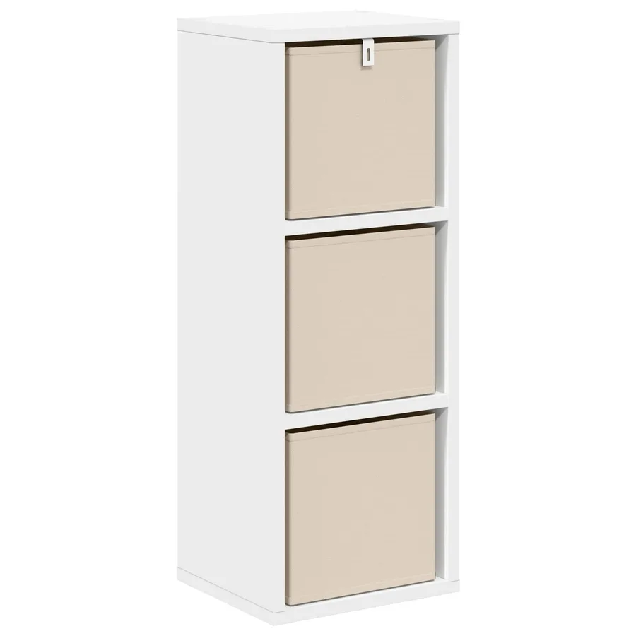 Buffet avec tiroir Blanc 25,5 x 22 x 69,5 cm - 7