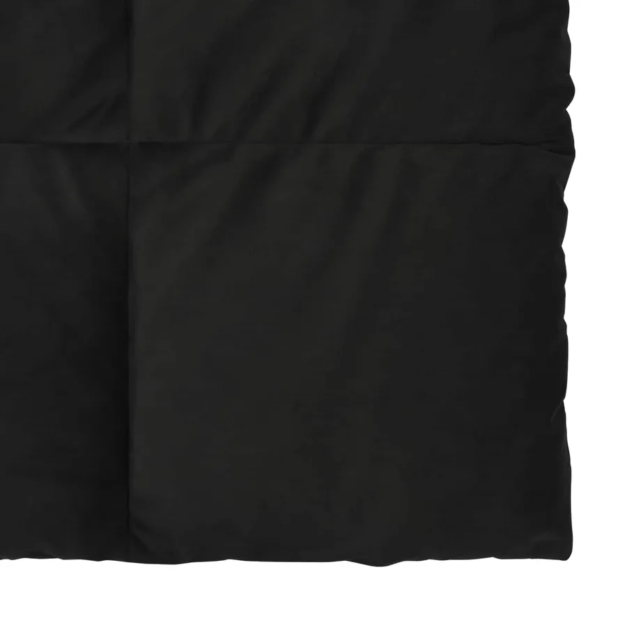 Duvet d'été simple Matelassé Noir 135 x 220 cm Microfibre - 6