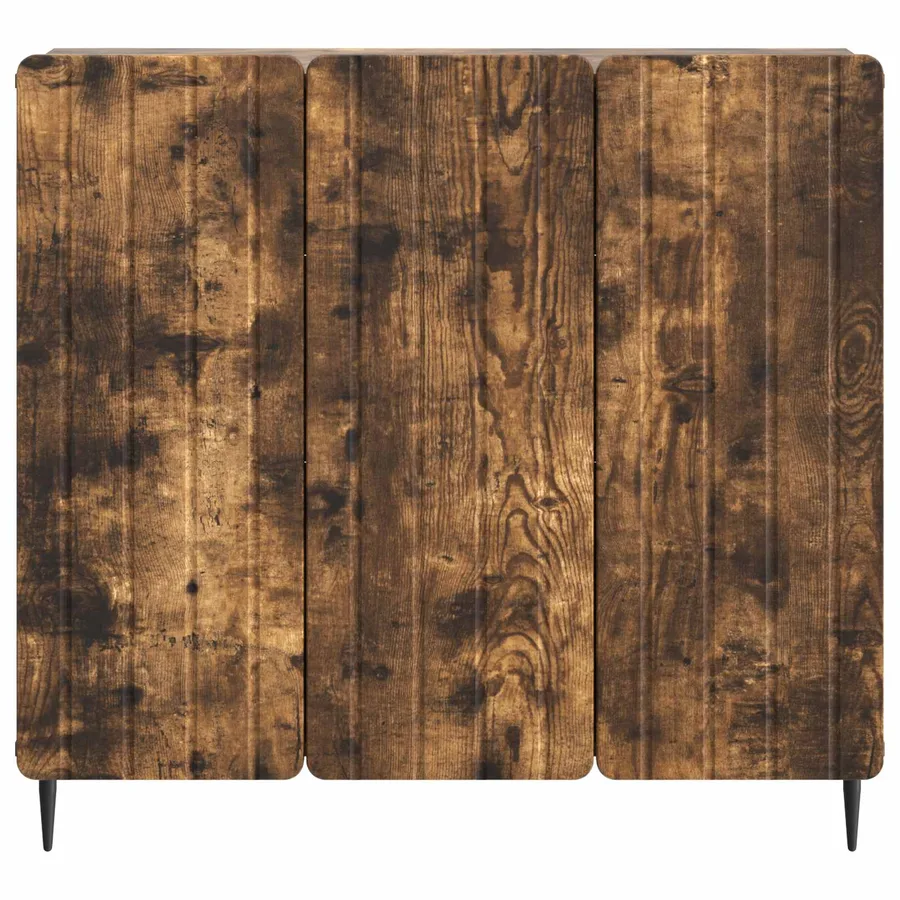 Buffet Chêne fumé 89 x 34,5 x 82 cm Bois d'ingénierie - 6