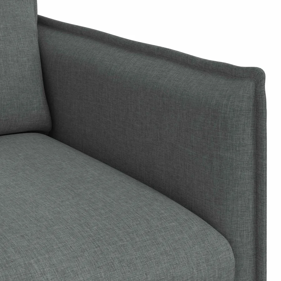 Canapé Gris foncé 75 x 82 x 85 cm tissu - 7