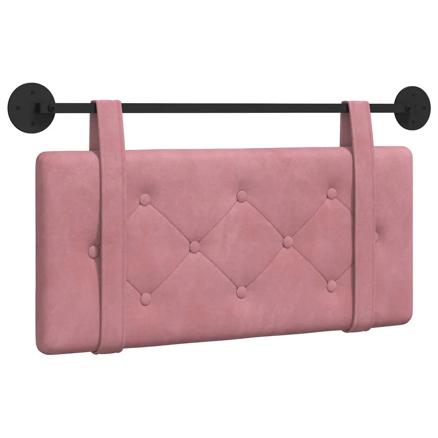 Tête de lit suspendue Rose Velours - 2