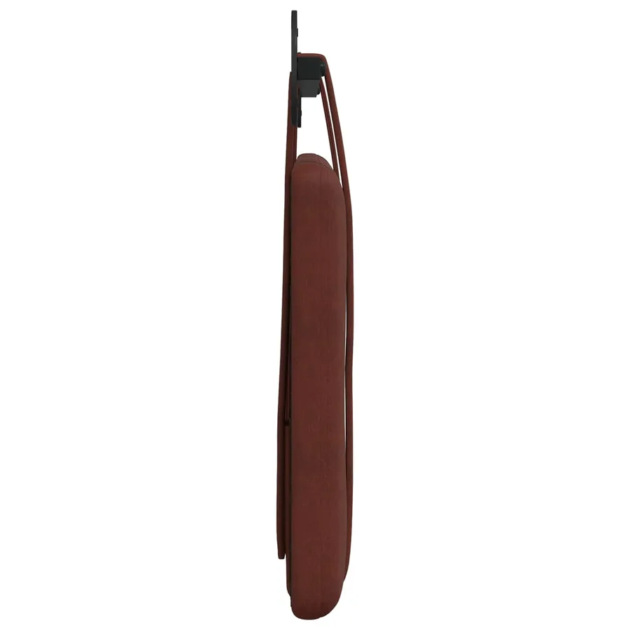 Tête de lit suspendue Brun Brillant PU antique - 6