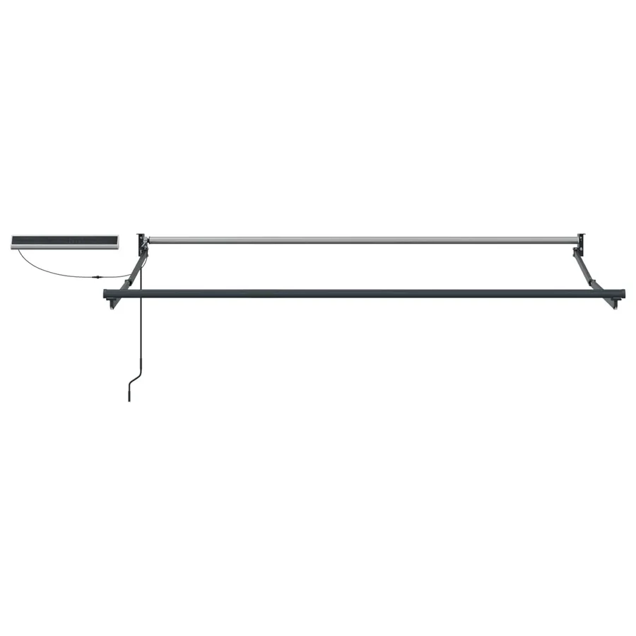Cadre de store rétractable électrique Anthracite 2,5 x 2 m - 3