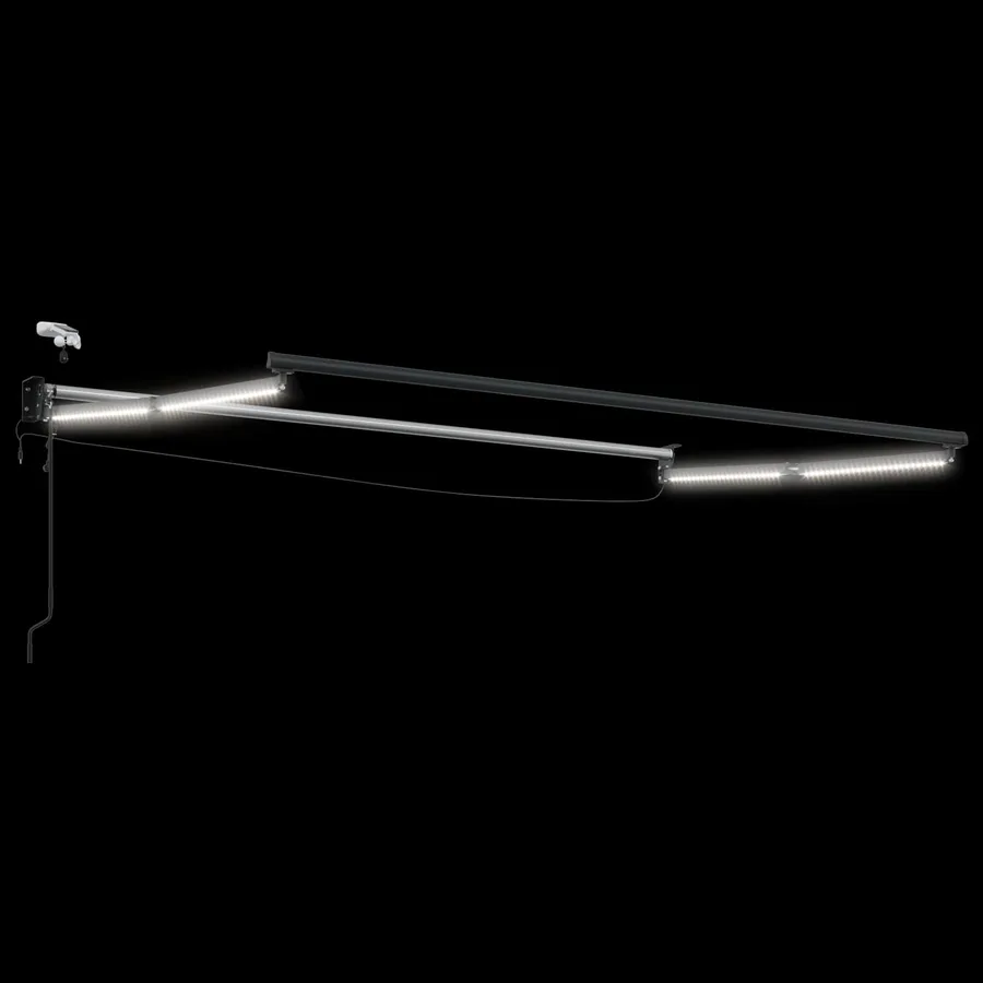 Cadre de store rétractable électrique Anthracite 3 x 2,5 m - 4