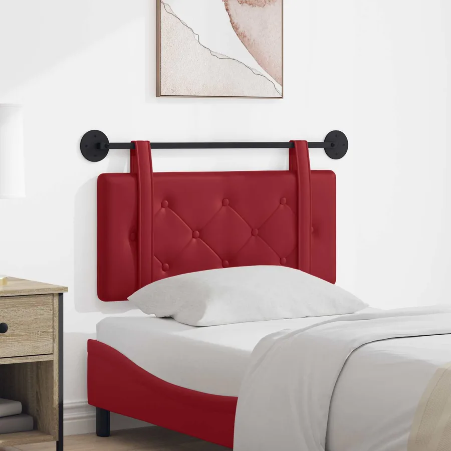 Tête de lit suspendue Bordeaux Simili cuir