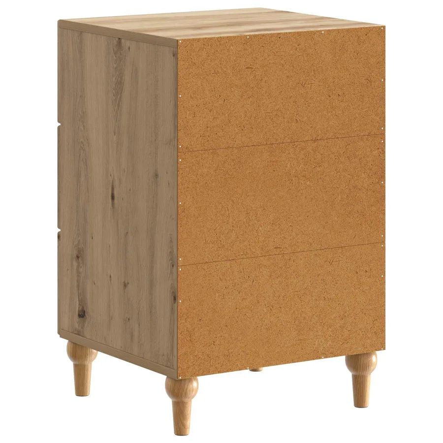 Cabinet de chevet Chêne artisanal 43 x 41 x 66,5 cm - 7