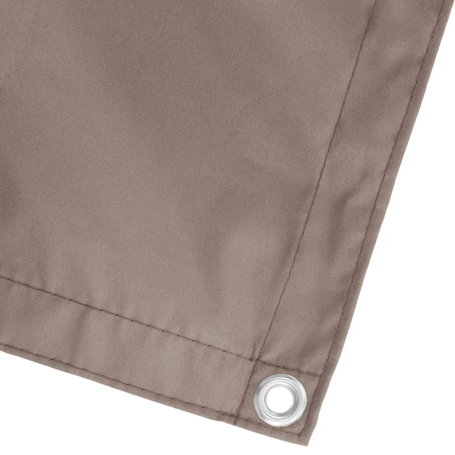 Écran de balcon Taupe 110 x 800 cm Tissu Oxford - 3