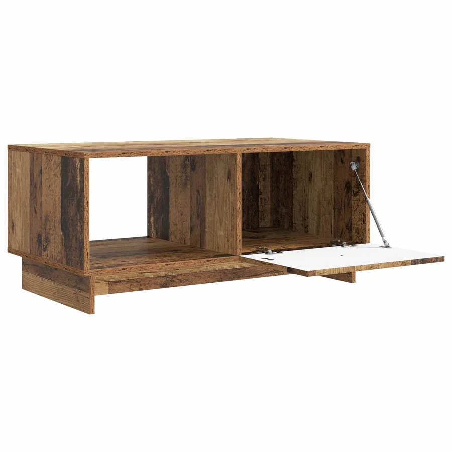 Table basse Bois ancien 90 x 50 x 40 cm Bois d'ingénierie - 4