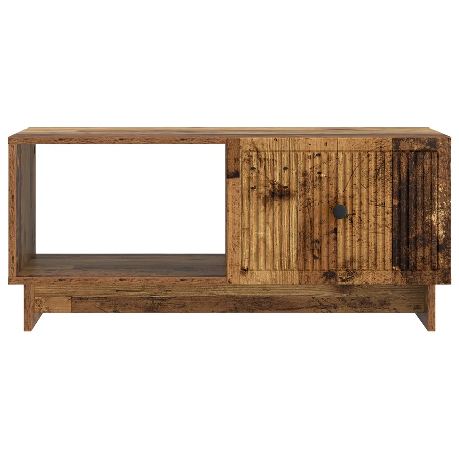 Table basse Bois ancien 90 x 50 x 40 cm Bois d'ingénierie - 5